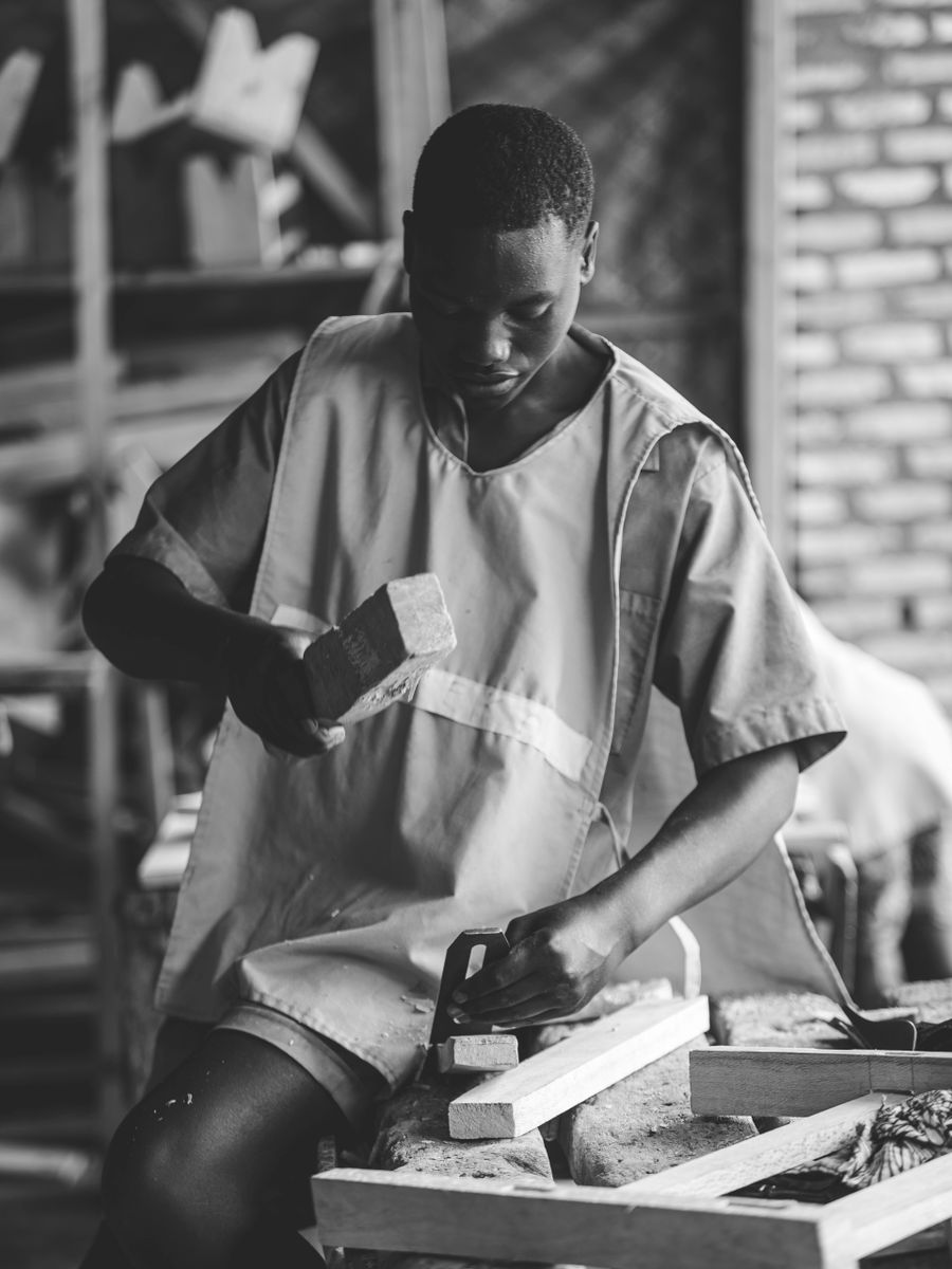A Jobika professional on a job in Nairobi
